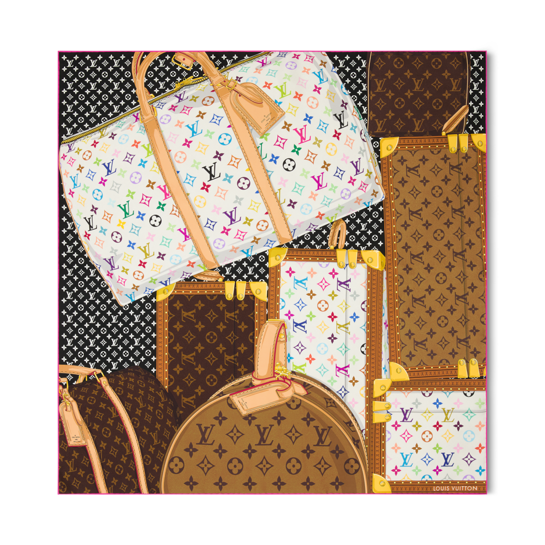 LOUIS VUITTON モノグラムボールペン 箱付コレクター品 LV x TM Monogram Multicolor Collector Square 90 S00 - Accessories